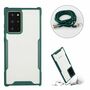 Handykette f�r Samsung Galaxy S21 Ultra - Smartphone Necklace H�lle mit Band - Schnur mit Case zum umh�ngen in Gr�n