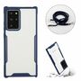 Handykette f�r Samsung Galaxy S21 Ultra - Smartphone Necklace H�lle mit Band - Schnur mit Case zum umh�ngen in Blau
