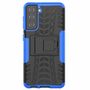 Samsung Galaxy S21 H�lle Handy Tasche Handyh�lle Back Cover Case Blau