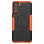 Samsung Galaxy S21 Plus H�lle Handy Tasche Handyh�lle Back Cover Case Orange