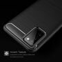 Samsung Galaxy A02s TPU Case Carbon Fiber Optik Brushed Schutz H�lle Schwarz