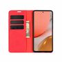 Samsung Galaxy A72 5G Handyhlle Schutztasche Case Cover Klapptasche Rot