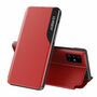 Samsung Galaxy S21 Ultra Handyh�lle Schutztasche Case Cover Klapptasche Rot