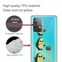 Samsung Galaxy A32 5G Handyh�lle Ultra D�nn Schutzcase Cover Avocado Transparent