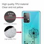 Samsung Galaxy A32 5G Handyh�lle Ultra D�nn Schutzcase Cover Pusteblume Transparent