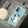 Samsung Galaxy A32 5G Handyh�lle Ultra D�nn Schutzcase Cover Katze Transparent