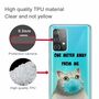 Samsung Galaxy A52 4G / 5G Handyh�lle Ultra D�nn Schutzcase Cover Katze Transparent