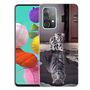Samsung Galaxy A72 5G Handyh�lle Ultra D�nn Schutzcase Cover Katze Transparent