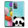 Samsung Galaxy A72 5G Handyh�lle Ultra D�nn Schutzcase Cover Panda B�r Transparent