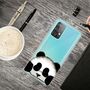 Samsung Galaxy A72 5G Handyh�lle Ultra D�nn Schutzcase Cover Panda B�r Transparent
