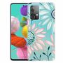 Samsung Galaxy A72 5G Handyh�lle Ultra D�nn Schutzcase Cover Blumen Transparent