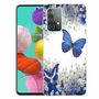 Samsung Galaxy A72 5G Handyh�lle Ultra D�nn Schutzcase Cover Schmetterling Transparent