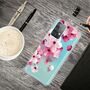 Samsung Galaxy A72 5G Handyh�lle Ultra D�nn Schutzcase Cover Blumen Transparent