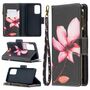 Samsung Galaxy A52 4G / 5G Tasche Handy H�lle Schutz-Cover Flip-Case mit Kartenfach Blume