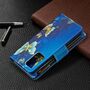 Samsung Galaxy A52 4G / 5G Tasche Handy H�lle Schutz-Cover Flip-Case mit Kartenfach Schmetterling