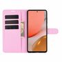Samsung Galaxy A72 5G Handyh�lle Schutztasche Case Cover Klapptasche Rosa