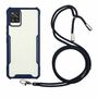 Handykette f�r Samsung Galaxy A72 5G - Smartphone Necklace H�lle mit Band - Schnur mit Case zum umh�ngen in Blau