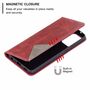 Samsung Galaxy A72 5G Handyh�lle Schutztasche Case Cover Klapptasche Rot