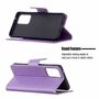 Samsung Galaxy A72 5G Handyhlle Schutztasche Case Cover Schmetterling Violett