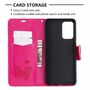 Samsung Galaxy A72 5G Handyhlle Schutztasche Case Cover Schmetterling Pink
