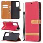 Samsung Galaxy A72 5G Handy H�lle Schutz-Tasche Case Cover Kartenfach Etuis Rot
