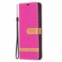 Samsung Galaxy A72 5G Handy H�lle Schutz-Tasche Case Cover Kartenfach Etuis Pink