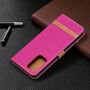 Samsung Galaxy A72 5G Handy H�lle Schutz-Tasche Case Cover Kartenfach Etuis Pink