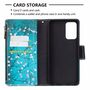 Samsung Galaxy A72 5G Tasche Handy H�lle Schutz-Cover Flip-Case mit Kartenfach Baum