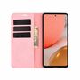 Samsung Galaxy A72 5G Handyh�lle Schutztasche Case Cover Klapptasche Rosa