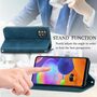 Samsung Galaxy A32 5G Handyh�lle Schutztasche Case Cover Klapptasche Blau