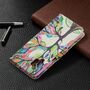 Samsung Galaxy A32 5G Tasche Handy H�lle Schutz-Cover Flip-Case mit Kartenfach Lebens Baum