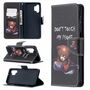 Samsung Galaxy A32 5G Tasche Handy H�lle Schutz-Cover Flip-Case mit Kartenfach Dont Touch My Phone