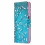 Samsung Galaxy A32 5G Tasche Handy H�lle Schutz-Cover Flip-Case mit Kartenfach Bl�ten