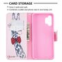 Samsung Galaxy A32 5G Tasche Handy H�lle Schutz-Cover Flip-Case mit Kartenfach Giraffe