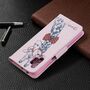Samsung Galaxy A32 5G Tasche Handy H�lle Schutz-Cover Flip-Case mit Kartenfach Giraffe