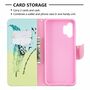Samsung Galaxy A32 5G Tasche Handy H�lle Schutz-Cover Flip-Case mit Kartenfach Feder