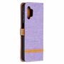 Samsung Galaxy A32 5G Handy H�lle Schutz-Tasche Case Cover Kartenfach Etuis Violett