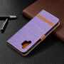 Samsung Galaxy A32 5G Handy H�lle Schutz-Tasche Case Cover Kartenfach Etuis Violett