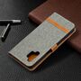 Samsung Galaxy A32 5G Handy H�lle Schutz-Tasche Case Cover Kartenfach Etuis Grau