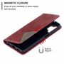 Samsung Galaxy A32 5G Handyh�lle Schutztasche Case Cover Klapptasche Rot