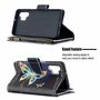 Samsung Galaxy A32 5G Tasche Handy H�lle Schutz-Cover Flip-Case mit Kartenfach Schmetterling