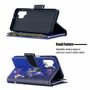 Samsung Galaxy A32 5G Tasche Handy H�lle Schutz-Cover Flip-Case mit Kartenfach Schmetterling