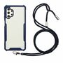 Handykette f�r Samsung Galaxy A32 5G - Smartphone Necklace H�lle mit Band - Schnur mit Case zum umh�ngen in Blau