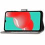 Samsung Galaxy A32 5G Handy H�lle Schutz-Tasche Cover Flip-Case Kartenfach Grau
