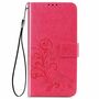Samsung Galaxy A32 5G Handy H�lle Schutz-Tasche Cover Flip-Case Kartenfach Pink