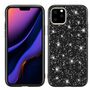 Apple iPhone 11 Pro Max Handyh�lle Schutzcase Glitzer Funkel Cover Schwarz