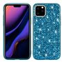 Apple iPhone 11 Pro Max Handyh�lle Schutzcase Glitzer Funkel Cover Blau