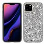 Apple iPhone 11 Pro Max Handyh�lle Schutzcase Glitzer Funkel Cover Silber