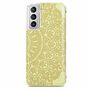 Samsung Galaxy S21 Plus Handyh�lle Schutztasche Case Cover Mandala Gelb