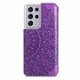 Samsung Galaxy S21 Ultra Handyh�lle Schutztasche Case Cover Mandala Violett